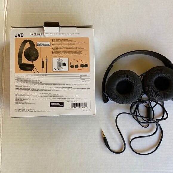 JVC Stereo Headphones New Open Box - Picture 2 of 6